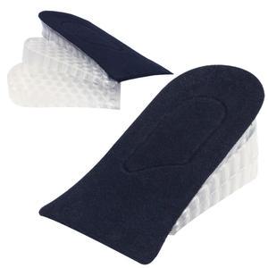 풋인솔 키높이 3단 실리콘 뒷굽깔창 2cm~5cm