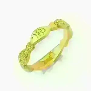 데일리링 물고기링 순금반지 3.75g 레이어드 가드링