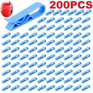 플라스틱 주방 쓰레기통 클립 휴지통 고정 200 방지 클램프 씰링 스낵 미끄럼 거치대 도구