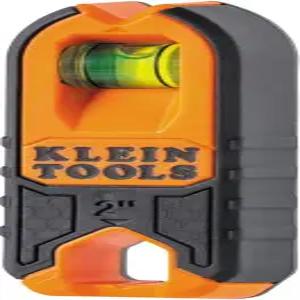 클라인 툴즈 MSF100 마그네틱 스터드 파인더 및 레벨 버블 바이알이 있는 컴팩트 목재 금속 탐지기 펠트