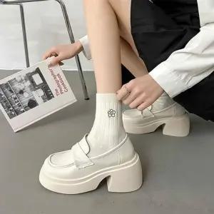 ONM 페니 로퍼 단화 구두 발편한 신발 통굽 여성