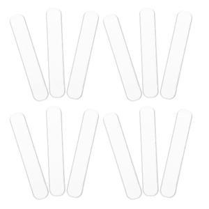 12Pcs 무소음 도어 부드러운 닫힘 방지 충돌 벽 범퍼용 투명 실리콘 패드 홈 오 사용