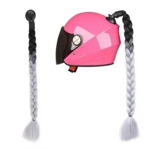 헬멧장식 삼에스 오토바이 드레드락 B37-014그레이