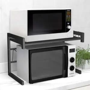 (길이 조절) 전자렌지 선반/전자/멀티/다목적/수납/튼튼/식탁/랜지대/오븐렉/수납장/다이/레인지/주방