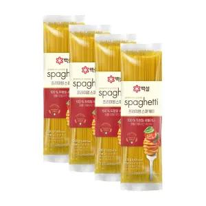 CJ 백설 스파게티면 500g x4개
