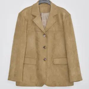 [더나무그림] 여성 클래식 스웨이드 테일러드 자켓 NCP1JK001 SB8022R