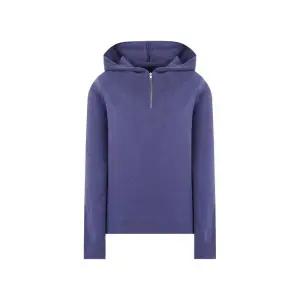 [샤트렌]샤트렌 반집업 포인트 후드 니트_HCESSW301