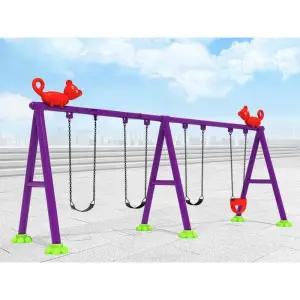 야외 놀이터 그네 나사 아파트 공원 타입 스윙 행잉 마당 의자 철제