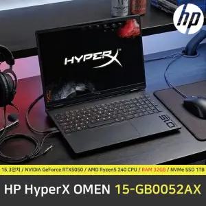 HP HyperX 오멘 15-GB0052AX 노트북 / RAM 32GB / NVMe SSD 1TB
