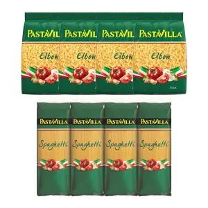 파스타빌라 마카로니 500gx4개+스파게티면500gx4개