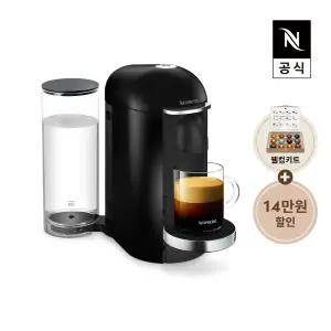 네스프레소 버츄오 플러스 캡슐 커피머신 블랙 공식판매점