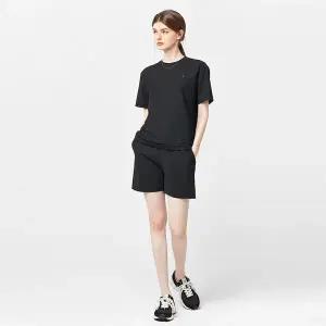 [아키클래식]  트리코트 여름 냉감 루즈핏 반팔 반바지세트 블랙(남녀공용)(AKALSU32723)