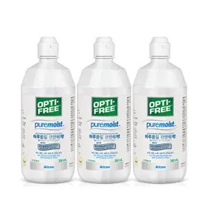 [알콘]옵티프리 렌즈세척액 퓨어모이스트 300ml 3개