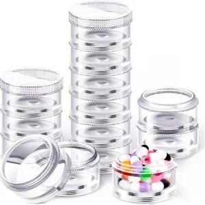 시에라 2팩 7일간 쌓을 수 있는 알약 정리함 원형 케이스 주간 보충제 비타민 개별 보관 용기 상자 홀더