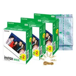 [인스탁스]와이드필름 7팩(70매)+선물, 와이드200 210 300 와이드 링크 전용 필름