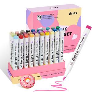 아트엑스 아크릴 마카 30색 D 브러시형