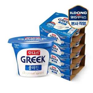 후디스 그릭요거트 플레인 80g 16개