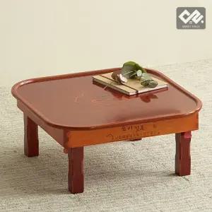 단미 유전 상감 정타원 450 접이식 밥상 찻상 교자상(450x450)