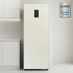 [클라쎄][25년 신제품] 컨버터블 미니 스탠드형 김치냉장고 1도어 KAE112TWMEV8 메탈화이트