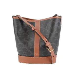 191442CAS 04LU 트리오페 캔버스 스몰 버킷백