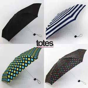 [totes] 5단 여행용 파우치 수동우산(초소형) 모음전 (A105)