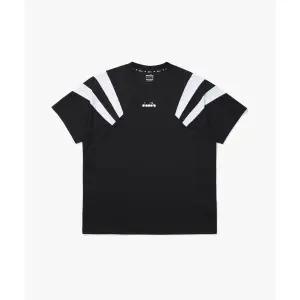 디아도라 diadora 그랜드슬램 에어리 메쉬 반팔 티셔츠 BLACK D5223TRS45BLK 301847