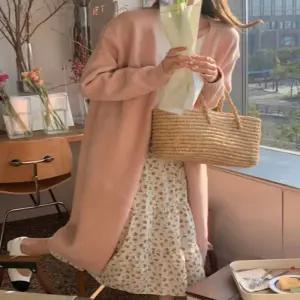 여성 4컬러 봄 가을 데일리 꾸안꾸 노버튼 롱 가디건