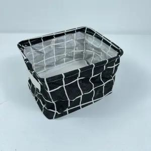 패브릭 린넨 수납 바구니 소품정리 수납정리 옷장바스켓 장난감정리