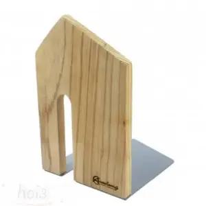 북엔드 1P 간이책꽂이 호이 책꽂이선반 책상위책꽂이 우드