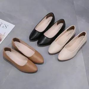 여성단화 3컬러 베이직 디자인 스틸레토 웨지힐 구두 오피스슈즈