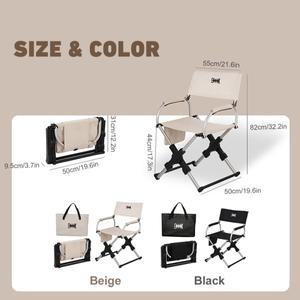 야외 접이식 감독 의자 캠핑 해변 낚시 알루미늄 합금 여행 하이킹 피크닉 가구
