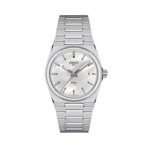 [신세계라이브쇼핑]티쏘 T137.210.11.111.00 PRX 35mm 여성 메탈 시계