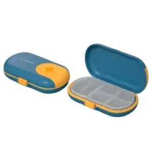 커팅 알약 휴대용 케이스 블루