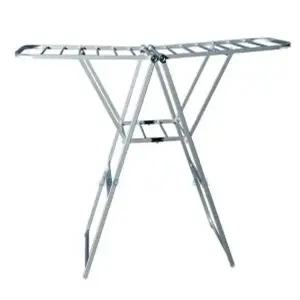 베란다 접이식 행거 빨래 건조대 공간절약형 1단 세탁물