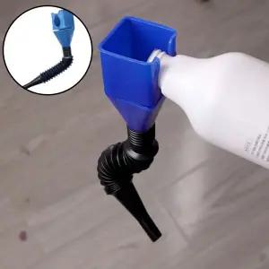 [RIZPICK]플라스틱 길이조절 깔대기 비상급유 자동차 오토바이