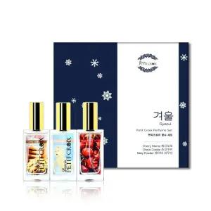쁘티크로와 남녀공용 향수 기프트 세트 겨울여성 여자 선물 하기좋은 꽃향 과일 향기 일기 답례품 국산
