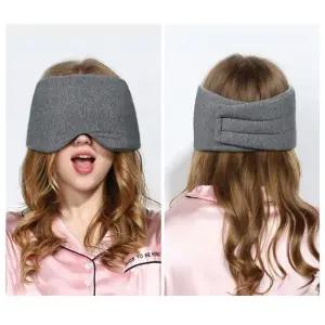 온열 부드러운 암막 수면안대 눈가리개 와이드 디자인 낮잠 편안한 빛차단 다용도 보호대 용안대 남성 여성