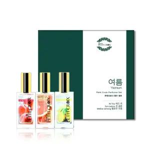 쁘띠크로와 남녀공용 향수 기프트 세트 여름여자 선물 하기좋은 꽃향 과일 향기 일기 답례품 국산 여성