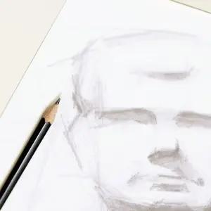 스케치 도화지 100매(A3) (미색)디자인 용지 미술 종이 미술용 아트 그림