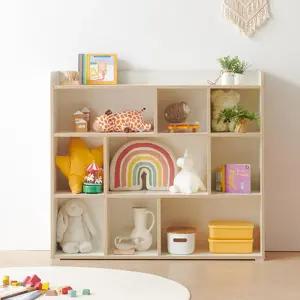 아이방꾸미기 감성가구 3단 와이드 유아책장 1200 어린이도서관 새학기준비 아동센터