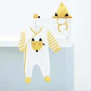 [달퐁]달퐁 또또여우신생아우주복모자 세트