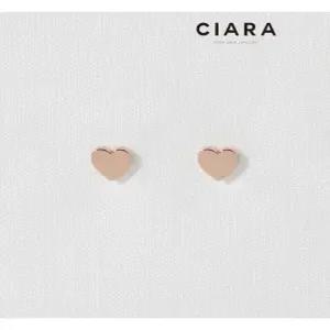 [씨아라]CIARA 14K GOLD Breno 하트 심플 귀걸이