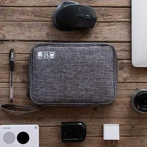 [셀러에이드]다양한 전원 케이블 액세서리 보관 생활방수 파우치