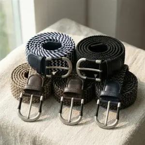 아일렌 완전편한 밴딩 남자 꽈배기 벨트 1+1(무배)