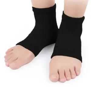 뒷꿈치 발뒤꿈치 뒤꿈치케어 젤 발패드 2세트 블랙