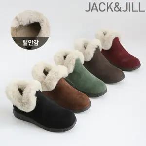 [잭앤질]잭앤질 퍼트리밍 폭신 앵클 털부츠(JD5777)