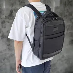 [옷자락]남성 캐주얼 사각형 수납 블랙 그레이 학용 가방