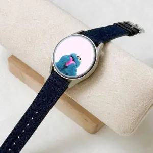 엔터콘 갤럭시워치 데님 레더 스트랩 밴드 7 6 5 4