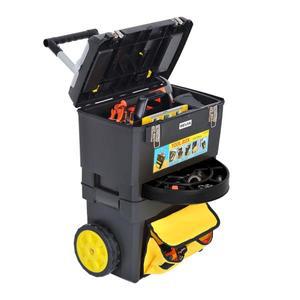 쌓을 수  공구함, 당김봉 플라스틱 다기능 휴대용 조합 케이스, 다층