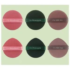 파데퍼프 물방울쿠션퍼프 쿠션팩트퍼프 원형쿠션퍼프